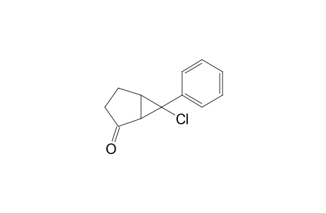 (1RS,5RS,6RS)-6-Chloro-6-phenylbicyclo[3.1.0]hexan-2-one