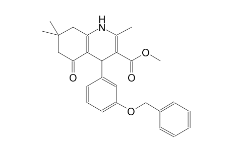 3-quinolinecarboxylic acid, 1,4,5,6,7,8-hexahydro-2,7,7-trimethyl-5-oxo-4-[3-(phenylmethoxy)phenyl]-, methyl ester