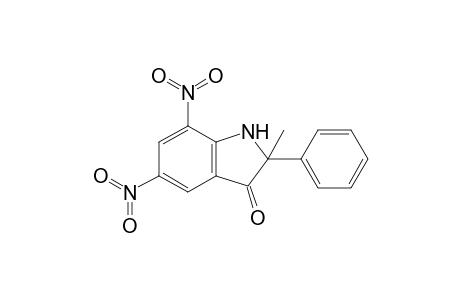 2-Methyl-5,7-dinitro-2-phenyl-1H-indol-3-one