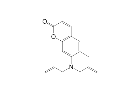 7-(Diallylamino)-6-methyl-2H-chromene-2-one
