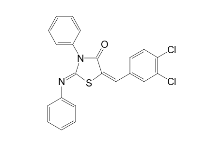 5-(3,4-Dichloro-benzylidene)-3-phenyl-2-phenylimino-thiazolidin-4-one