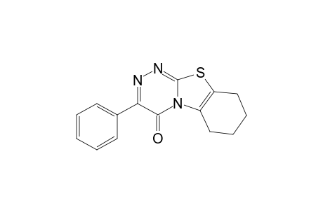 3-phenyl-6,7,8,9-tetrahydro-4H-as-triazino[3,4-b]benzothiazol-4-one