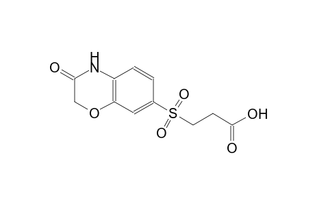 propanoic acid, 3-[(3,4-dihydro-3-oxo-2H-1,4-benzoxazin-7-yl)sulfonyl]-