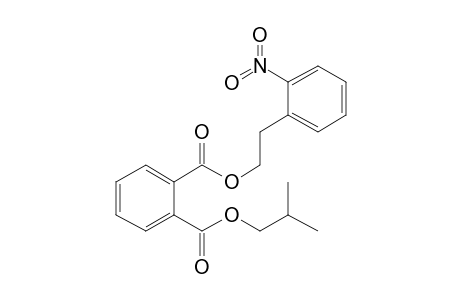 Phthalic acid, isobutyl 2-(2-nitrophenyl)ethyl ester