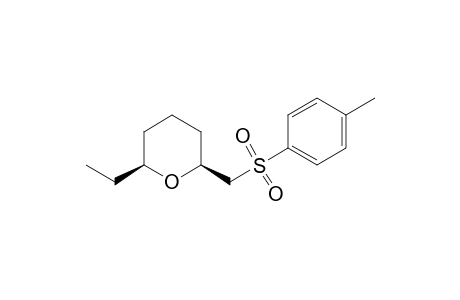 (2S,6S)-6-Ethyl-2-(p-Toluenesulfonyl)methyltetrahydropyran
