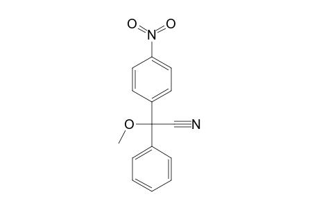 2-Methoxy-2-(4-nitrophenyl)-2-phenylacetonitrile