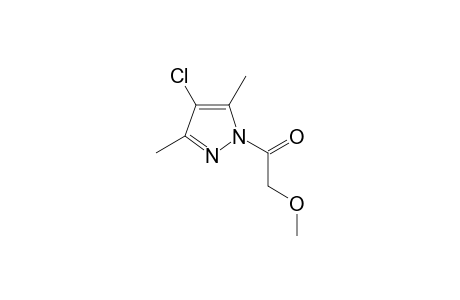 2-(4-Chloro-3,5-dimethyl-1H-pyrazol-1-yl)-2-oxoethyl methyl ether