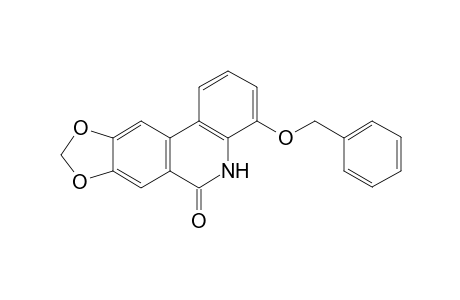 4-Benzyloxy-8,9-methylenedioxy-phenanthridine-6-one