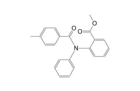 methyl 2-[(4-methylbenzoyl)anilino]benzoate