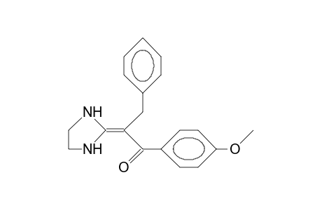 2-(1-[4-Methoxy-benzoyl]-2-phenyl-ethylidene)-imidazolidine
