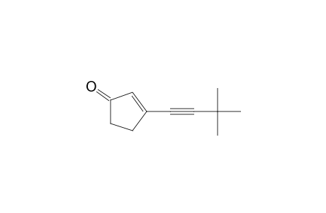 1-oxo-3-[(t-butyl)ethynyl]cyclopent-2-ene