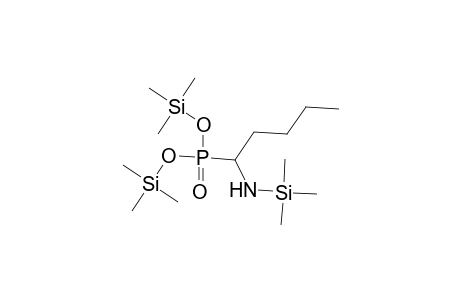 Phosphonic acid, [1-[(trimethylsilyl)amino]pentyl]-, bis(trimethylsilyl) ester