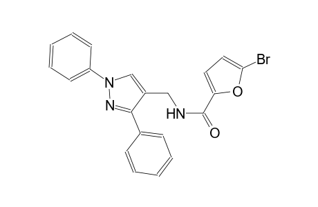 5-bromo-N-[(1,3-diphenyl-1H-pyrazol-4-yl)methyl]-2-furamide