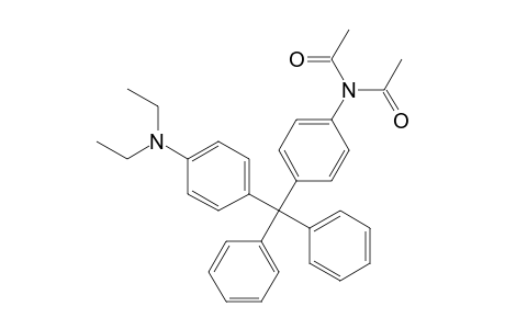 Acetamide, N-acetyl-N-[4-[[4-(diethylamino)phenyl]diphenylmethyl]phenyl]-
