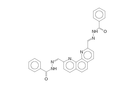 N'-((Z)-(9-[(Z)-(2-Benzoylhydrazono)methyl][1,10]phenanthrolin-2-yl)methylidene)benzohydrazide