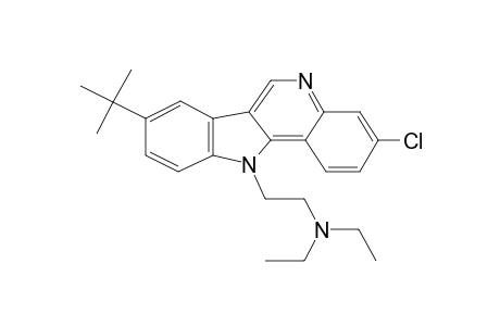N-[2-(8-tert-Butyl-3-chloro-11H-indolo[3,2-c]quinolin-11-yl)ethyl]-N,N-diethylamine