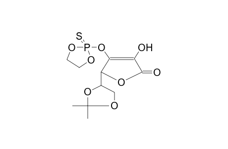 3-O-(ETHYLENDIOXYTHIOPHOSPHORYL)-5,6-O-ISOPROPYLIDENE-L-ASCORBINIC ACID