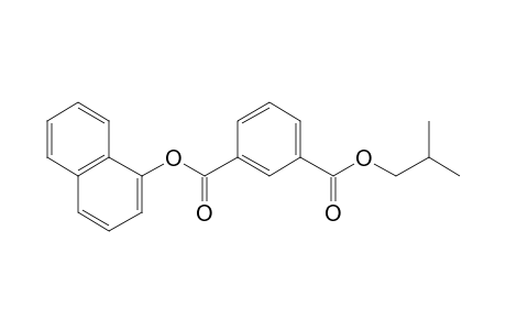 Isophthalic acid, isobutyl 1-naphthyl ester