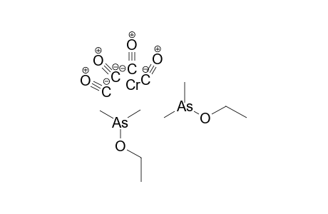 Chromium ethoxy(dimethyl)arsane tetracarbonyl