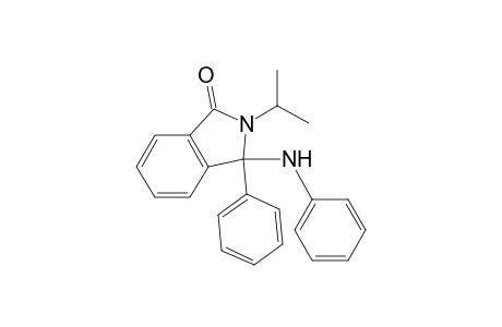 3-Anilino-2-isopropyl-3-phenyl-isoindolin-1-one