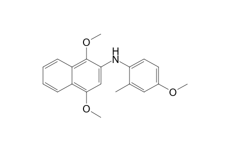 N-(4-Methoxy-2-methylphenyl)-2-amino-1,4-dimethoxynaphthalene