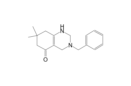 5(1H)-quinazolinone, 2,3,4,6,7,8-hexahydro-7,7-dimethyl-3-(phenylmethyl)-
