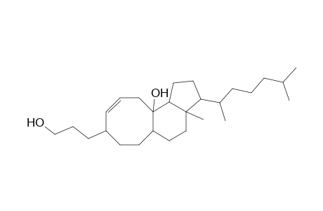 4-Methyl-5-(6-methylheptan-2-yl)-13-(3-hydroxypropyl)tricyclo[7.6.0.0(4,8)]pentadec-11-en-9-ol