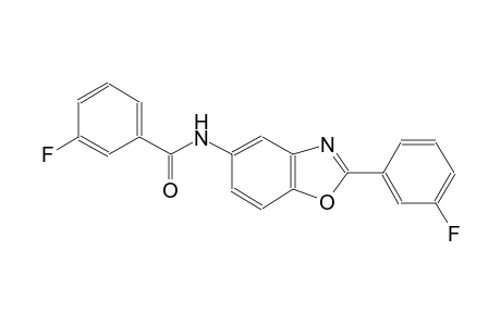 benzamide, 3-fluoro-N-[2-(3-fluorophenyl)-5-benzoxazolyl]-