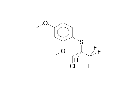 2,4-DIMETHOXYPHENYL-ALPHA-TRIFLUOROMETHYL-BETA-CHLOROETHYLSULPHIDE