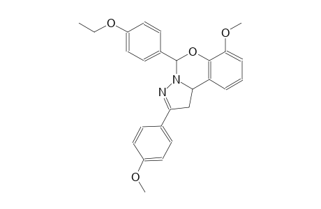 pyrazolo[1,5-c][1,3]benzoxazine, 5-(4-ethoxyphenyl)-1,10b-dihydro-7-methoxy-2-(4-methoxyphenyl)-
