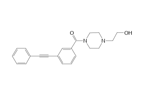 [4-(2-Hydroxy-ethyl)-piperazin-1-yl]-(3-phenylethynyl-phenyl)-methanone
