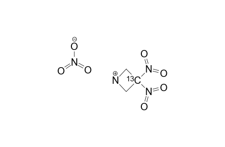 3,3-DINITRO-AZETIDINIUM-3-(13)C-NITRATE