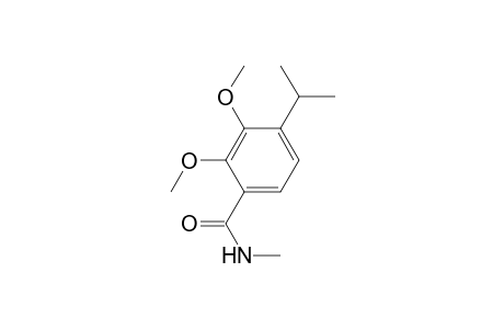 Benzamide, 2,3-dimethoxy-N-methyl-4-(1-methylethyl)-