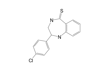 2-(4-chlorophenyl)-1,2,3,4-tetrahydro-1,4-benzodiazepine-5-thione