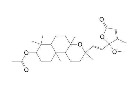 1H-Naphtho[2,1-b]pyran, 2(5H)-furanone deriv.