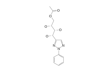2-PHENYL-4-(D-ARABINO-4'-ACETOXY-1',2',3'-TRIHYDROXYBUTYL)-2H-1,2,3-TRIAZOLE