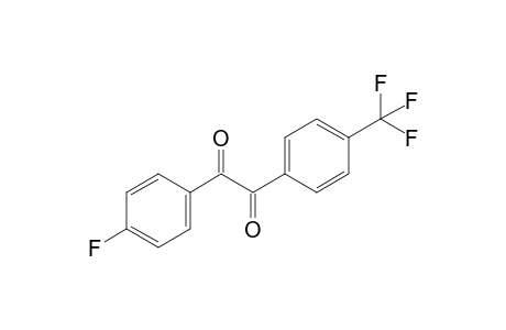 1-(4-Fluorophenyl)-2-(4-(trifluoromethyl)phenyl)ethane-1,2-dione