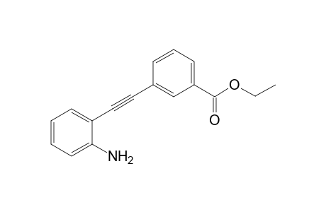 Ethyl 3-(2-aminophenylethynyl)benzoate