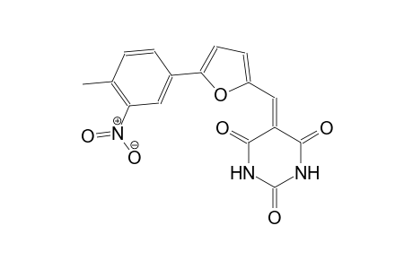 5-{[5-(4-methyl-3-nitrophenyl)-2-furyl]methylene}-2,4,6(1H,3H,5H)-pyrimidinetrione