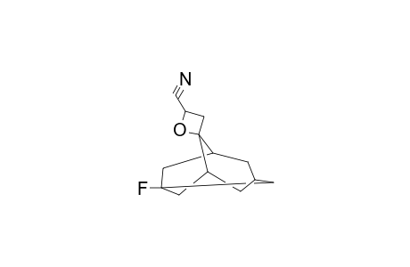 ANTI-4'-CYANO-5-FLUORO-SPIRO-[ADAMANTAN-2,2'-OXETANE]
