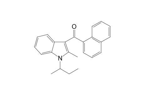1-But-2-yl-2-methyl-3-(1-naphthoyl)indole