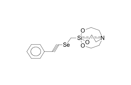 1-(PHENYLETHYNYLSELENOMETHYL)SILATRANE