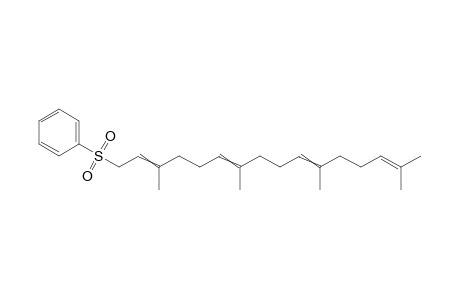 3,7,11,15-Tetramethylhexadeca-2,6,10,14-tetraenyl phenyl sulfone