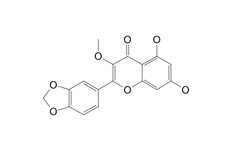 5,7-Dihydroxy-3-methoxy-3',4'-methylenedioxy-flavone