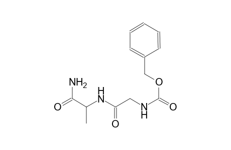 carbamic acid, [2-[(2-amino-1-methyl-2-oxoethyl)amino]-2-oxoethyl]-, phenylmethyl ester