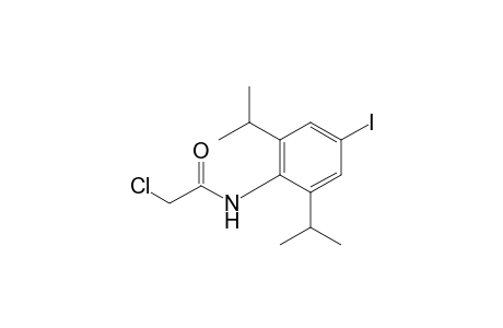 N-[4'-Iodo-2',6'-bis(1''-methylethyl)phenyl]-2-chloroacetamide