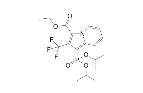 Diisopropyl (3-Ethoxycarbonyl-2-trifluoromethylindolizin-1-yl)phosphonate