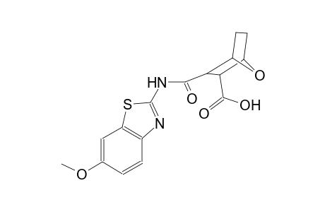 3-{[(6-methoxy-1,3-benzothiazol-2-yl)amino]carbonyl}-7-oxabicyclo[2.2.1]heptane-2-carboxylic acid