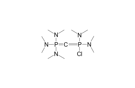 CHLORO-BIS-(DIMETHYLAMINO)-([TRIS-(DIMETHYLAMINO)-PHOSPHORANYLIDENE]-METHYLENE)-PHOSPHORANE