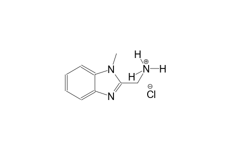 1H-benzimidazole-2-methanaminium, 1-methyl-, chloride